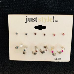 1950’s Vintage Just Style! Stud Earring Sets